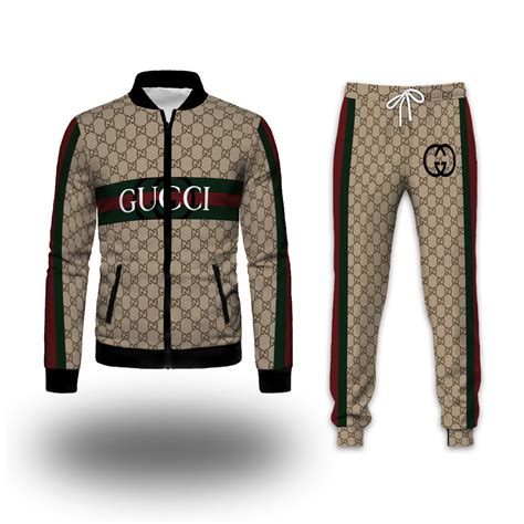 tracksuit gucci men|authentic gucci tracksuit.